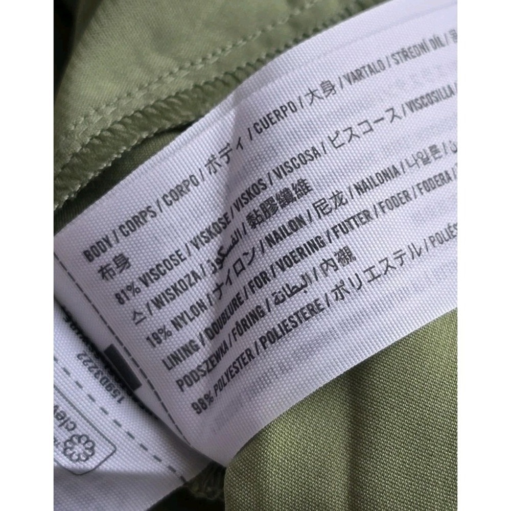Abercrombie Fitch Straight Neck Julia Slip Built In Skort Shorts Dress Medium - Picture 10 of 10